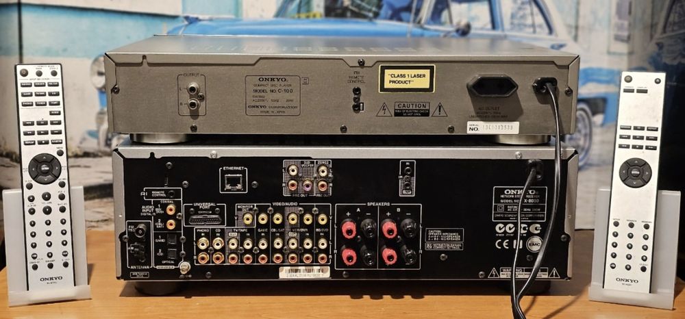 USB Internet amplificator statie receiver Onkyo TX 8050 sau cd C 100