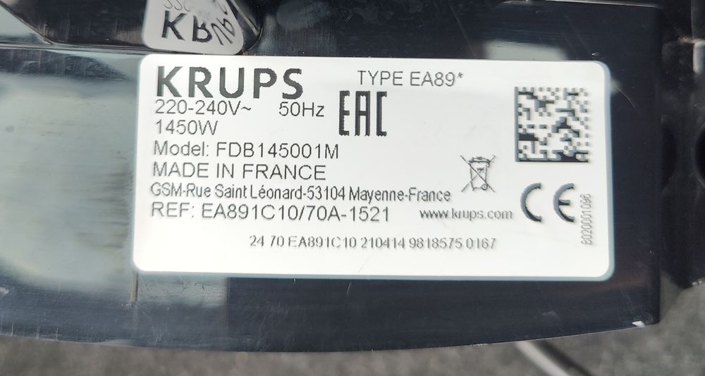Кафеавтомат Krups Evidence EA891C10 с Гаранция!