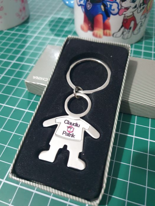 Brelocuri personalizate – băiețel & fetiță