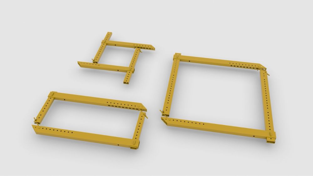 Система стен и колонн опалубка