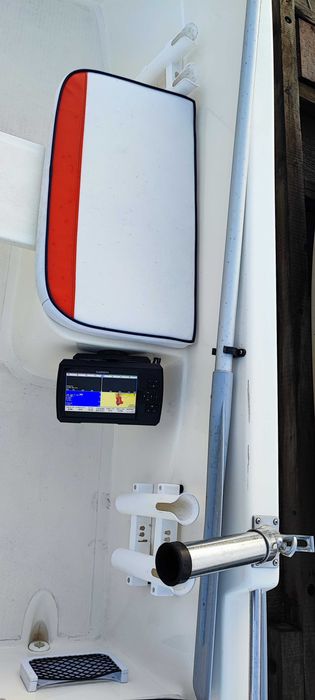 Лодка Safter 450 (2020г.), Yamaha 25кс (2023г., 456 часа), Garmin 7sv