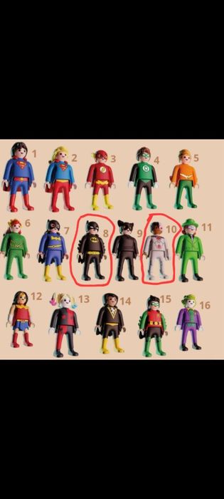 Kinder DC playmobil