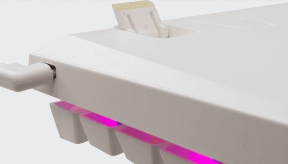 Механична клавиатура/White Shark - WAKIZASHI-2 White, Blue Sw., бяла