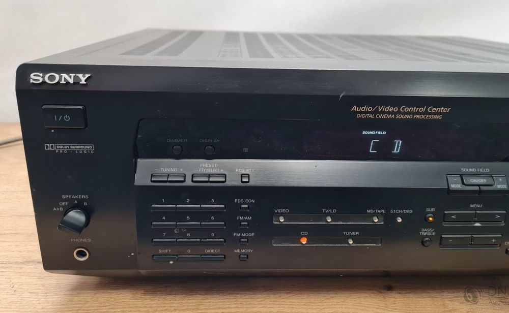 страхотен 200w оригинален 5.1 мощен рисиивър усилвател SONY нов внос