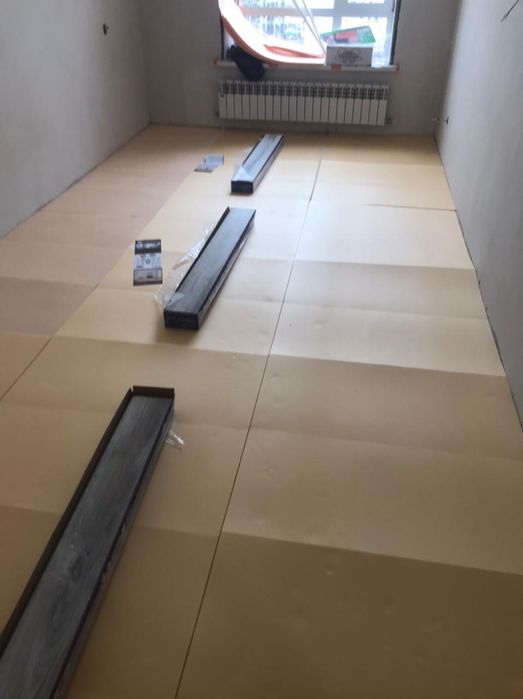 Укладка ламината установка плинтуса