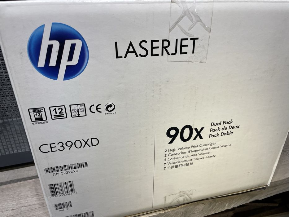 Оригинальный картридж HP 90X CE390X, новый, запечатанный