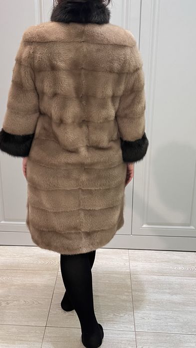 Норковая шуба б/у