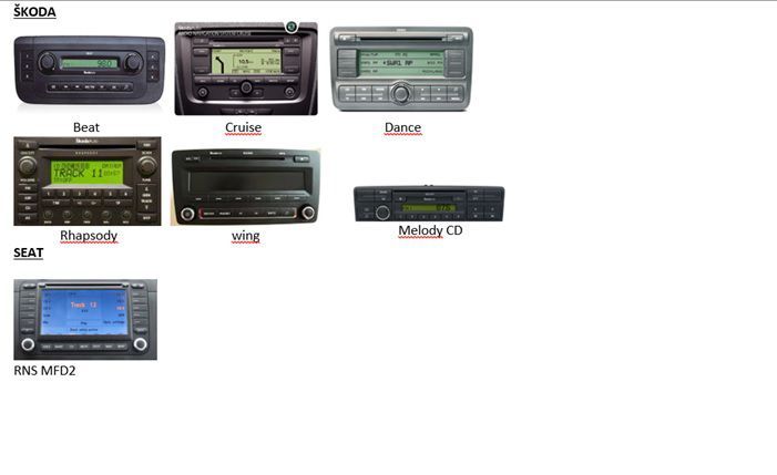 Yatour дигитален чейнджър за vw / seat / audi / skoda (2004-2011)