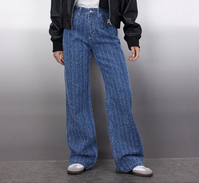 Дамски сини дънки