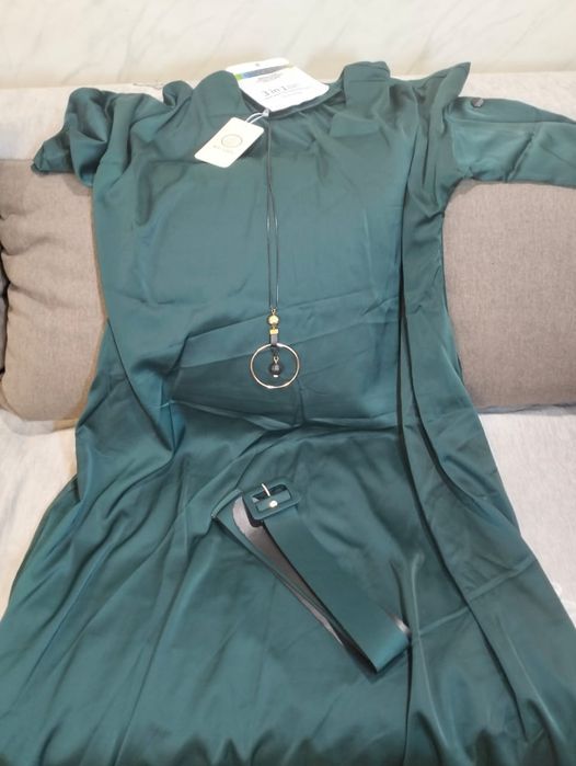 Платье шёлковый бохо