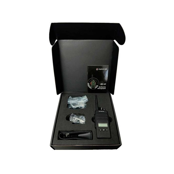 Мощная рация Radiocom RC-51 5-10 км 0.5B разрешенные частоты