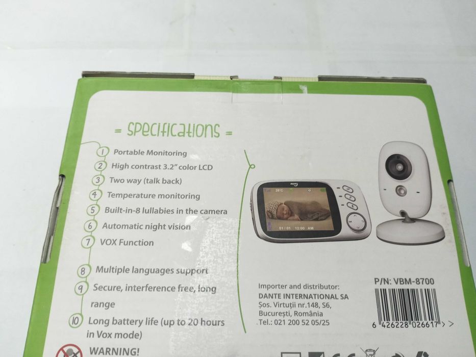 Бебефон с камера MAPPY 2г. ГАРАНЦИЯ