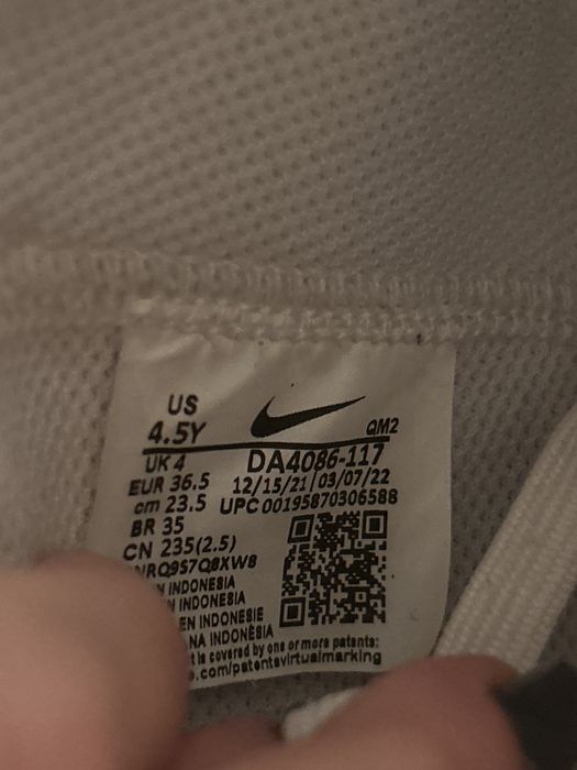 Nike Blazer Red and Blue Swoosh