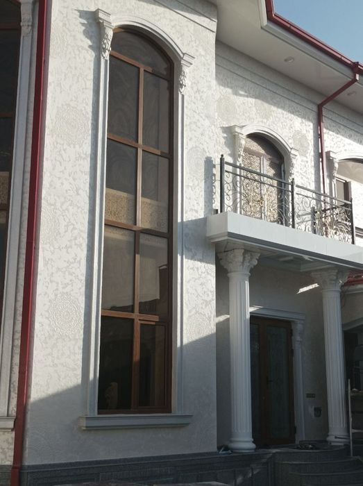 Травертин фасад киламиз