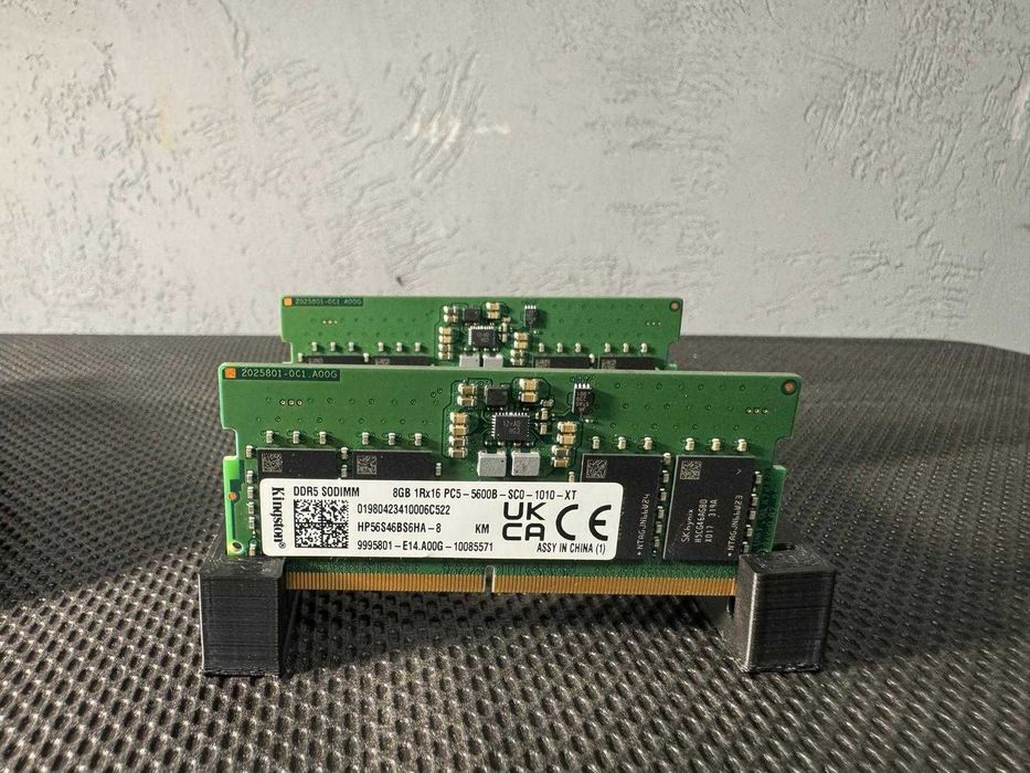 DDR5 Kit 16GB 2x8GB 5600Mhz Kingston/Samsung Memorie RAM Laptop SODIMM