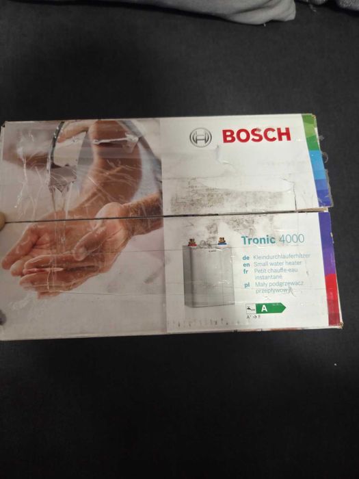 Компактен електрически БОЙЛЕР BOSCH TR4000 4 ET - за под мивка.