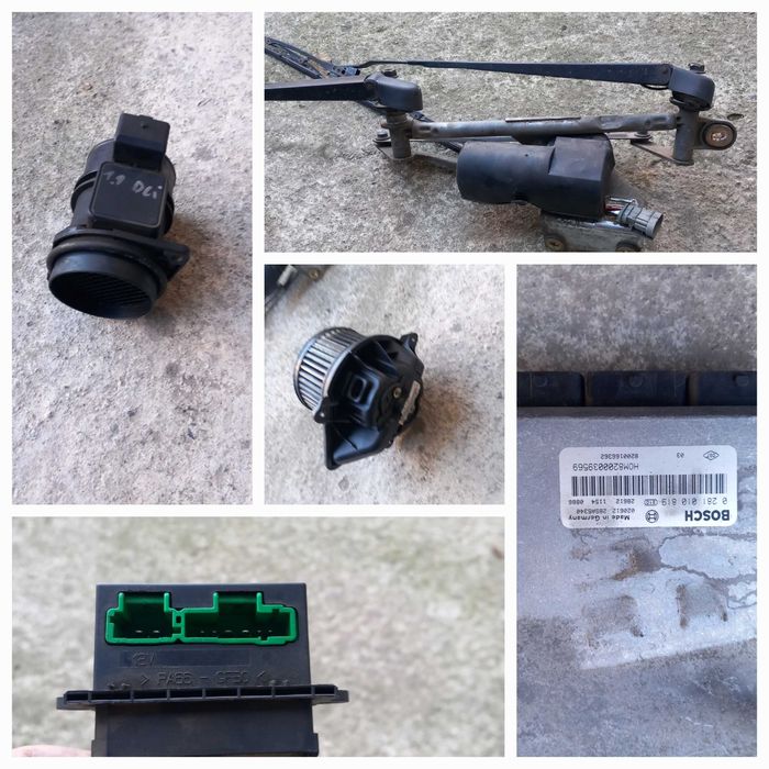 Продавам рено сценик1.9дси на части