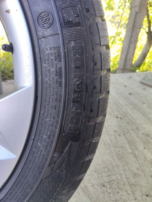 Cauciucuri M+S second + jante BMW