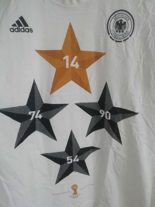 Germany Adidas шампионска оригинална памучна тениска Германия XL