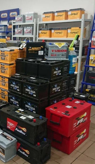 Продаются акумляторы для всех видов автомобилей и электромобилей