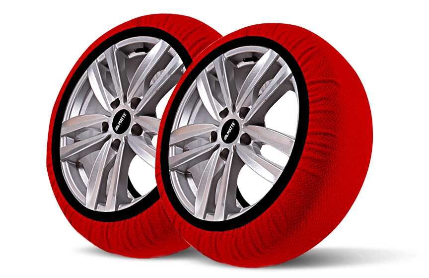 текстилни вериги за сняг 100% сцепление различни размери 2 броя