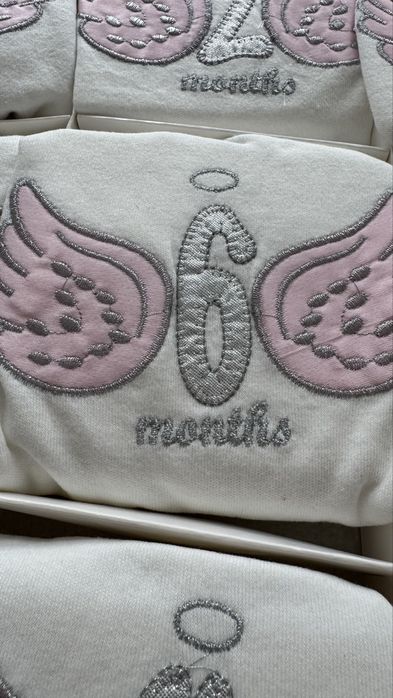 Набор бодиков по месяцам