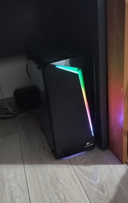 Корпус Wintek Crystal D533-B TG (стекло, кулер AeroCool)