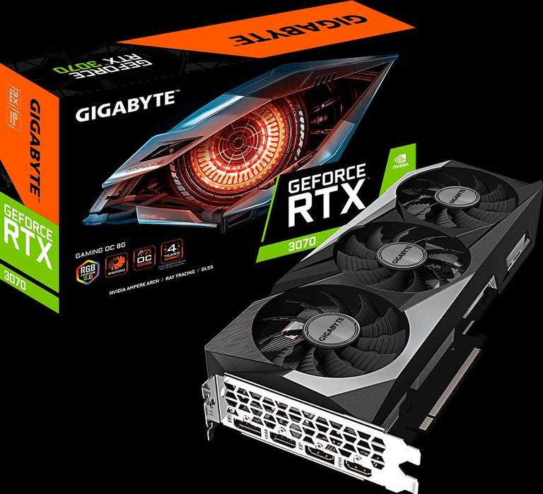 Видеокарта rtx 3070 OC Gaming 8gb