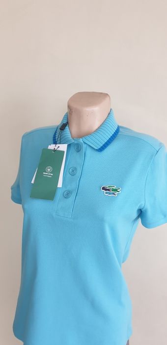 Lacoste Slim Fit Pique  Cotton  40 - M НОВО ОРИГИНАЛ Дамска Тениска