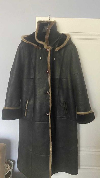 Дубленка из натуральной кожи и меха