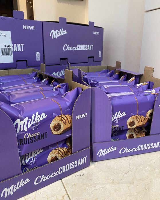 Milka Croissant cu cremă cu ciocolată 50 g