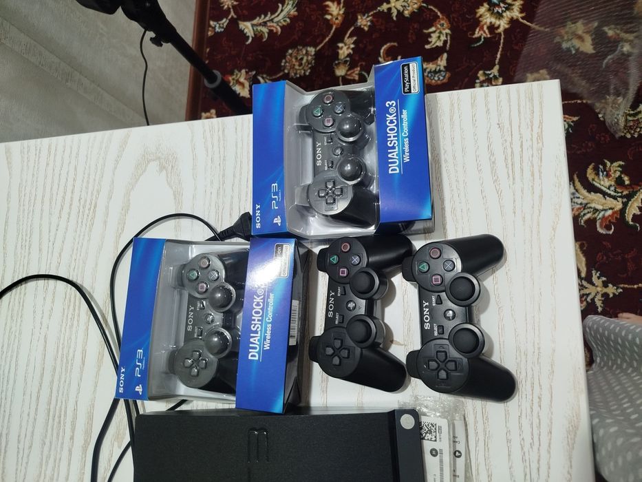 playstation 3 Slim SuperSlim 320GB 20Top oʻyin oʻrnatilgan