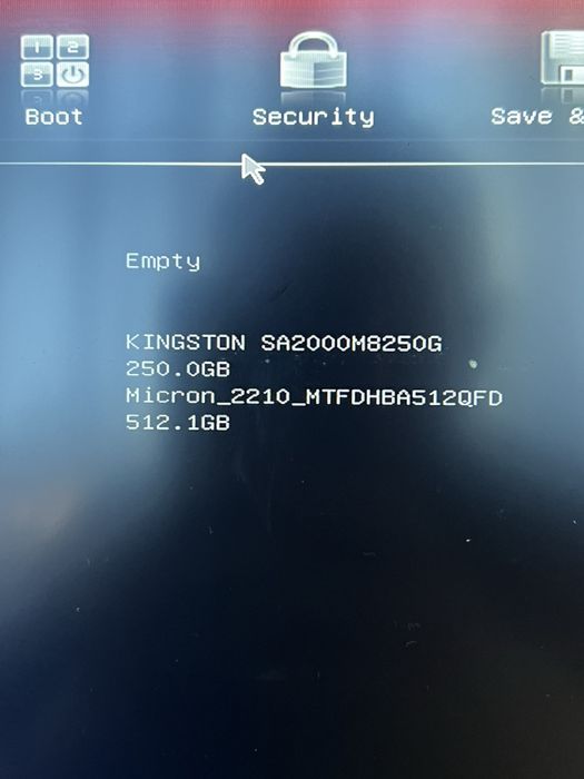 SSD Kingston M.2 NVME PCle A2000 250GB