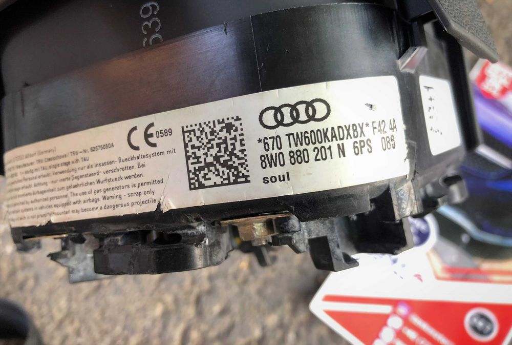 Audi A4 B8 B9 8w kit airbag volan pasager plansa de bord set centuri
