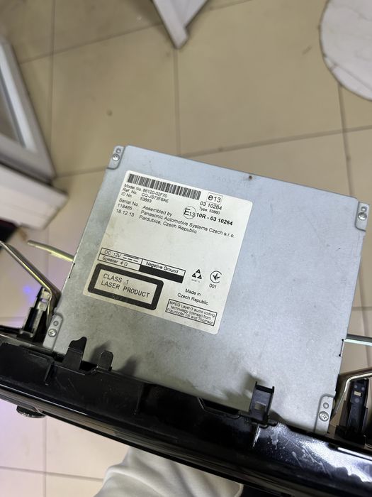 Шгу toyota corolla e170 магнитола