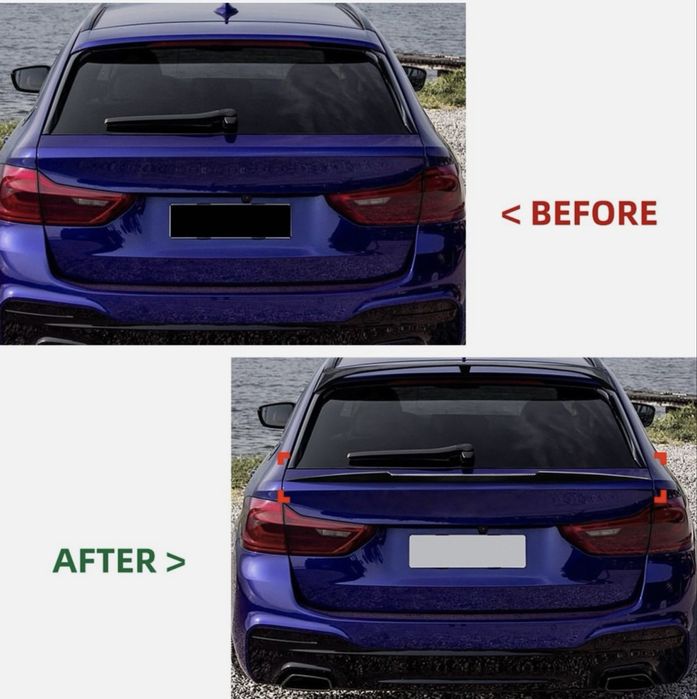 Eleron Haion Portbagaj BMW G31 Negru lucios