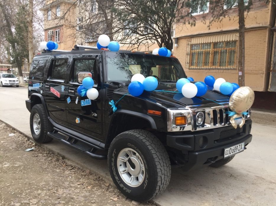 * заказ авто HUMMER H2 на СВАДЬБУ - в РОД-ДОМ - и для  РЕКЛАМЫ!