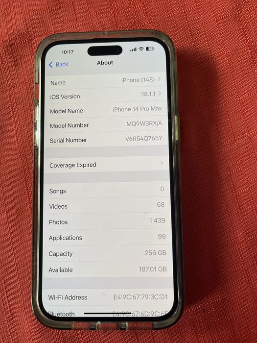 iPhone 14 pro max 256GB