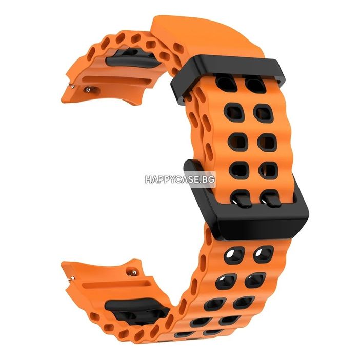 Samsung Galaxy Watch 7 6 5 4 3 / Pro / FE / Classic / MARINE NO GAP Силиконова каишка