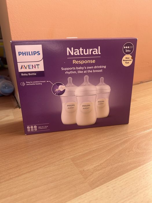 Нов комплект шишета Philips Avent Natural Response