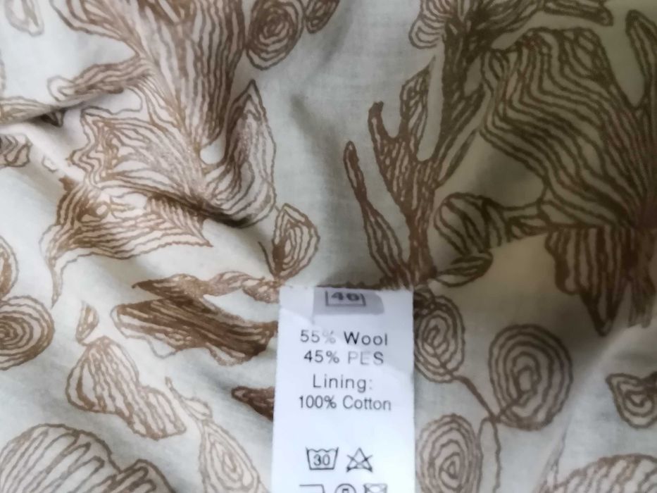 Палто, вълна 55%