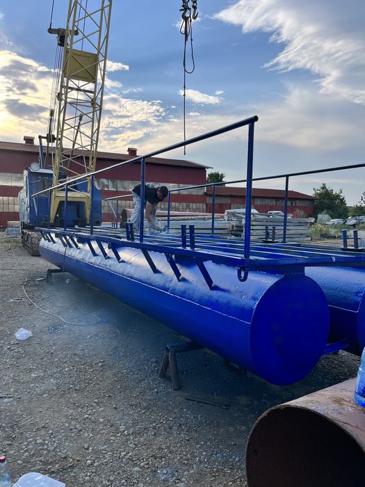 Vand pontoane metalice plutitoare