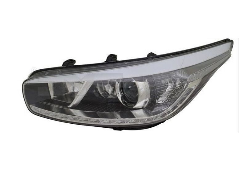 Far Kia Ceed (Eu), 06.2012-09.2012, partea stanga/dreapta, cu lumina pentru curbe; cu lumina timp de zi tip LED; tip bec H7+H7+H7+LED+PY21W; electric; cu motor