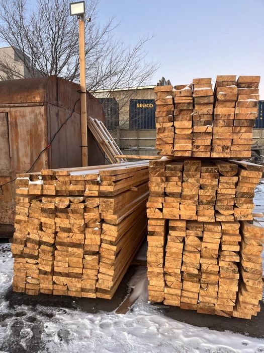 Доски обрезные и не обрезные