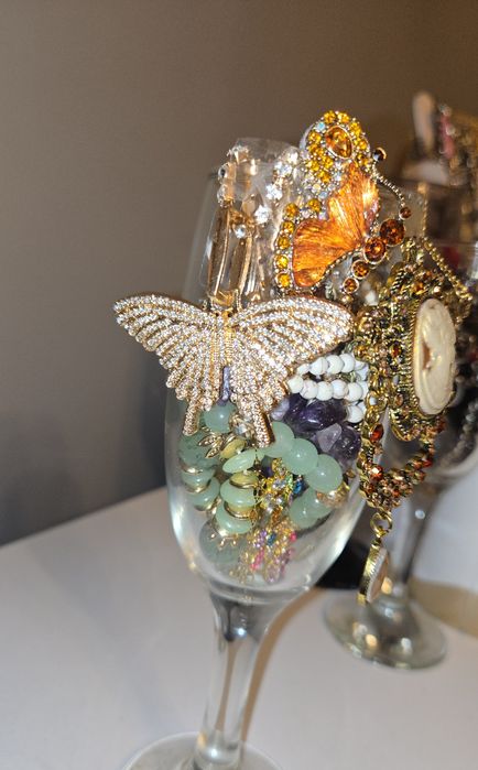 Cameo Jewelry Jar