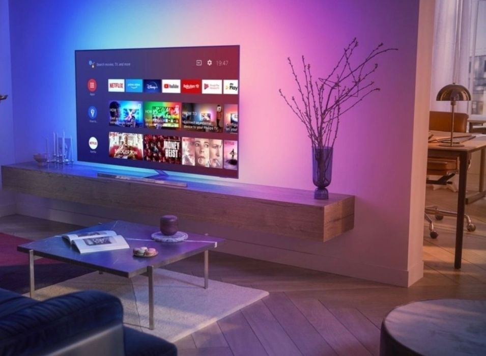 De Vanzare televizor Philips Ambilight OLED in stare perfecta fara defectiuni