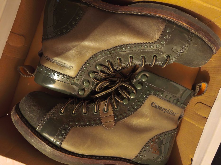Зимни кожени боти Caterpillar