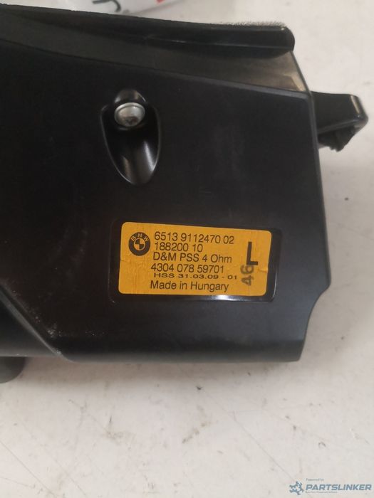 Boxa Auto Stanga Fata Bmw X6 (E71, E72) [ 2007 - 2014 ] Oem 6513911247