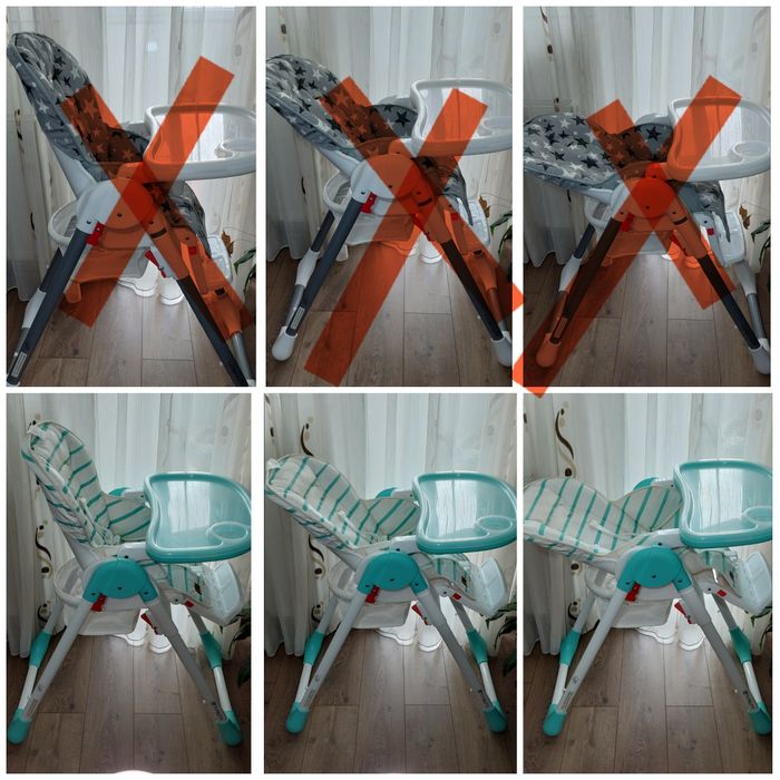 Scaun de masa Lorelli ajustabil