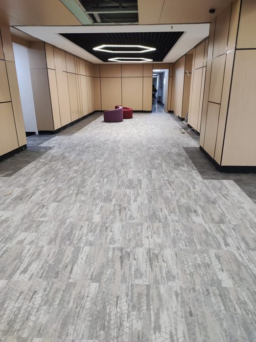 Монтаж укладка линолеума